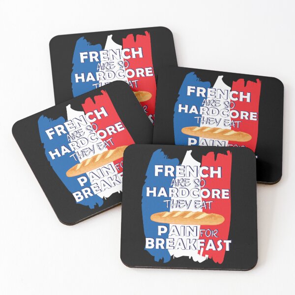 Item preview, French Eat Pain For Breakfast - Funny French Bread designed and sold by TheInkElephant.