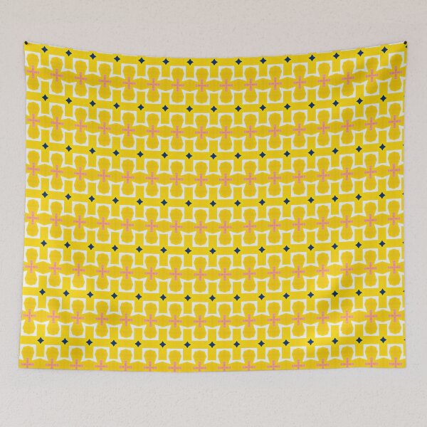 Item preview, Heartening and Audacious Sunshiny-Colored Regular Pattern 175 designed and sold by Shape-And-Color.