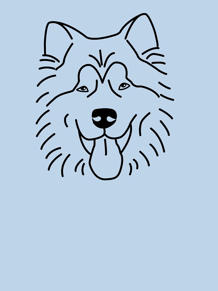 Thumbnail 7 von 7, Classic T-Shirt, alaskan malamute designt und verkauft von dog-shirt.