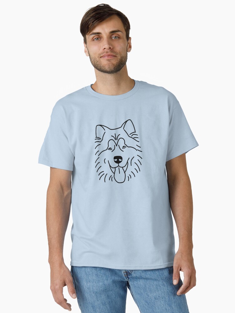 Thumbnail 1 von 7, Classic T-Shirt, alaskan malamute designt und verkauft von dog-shirt.