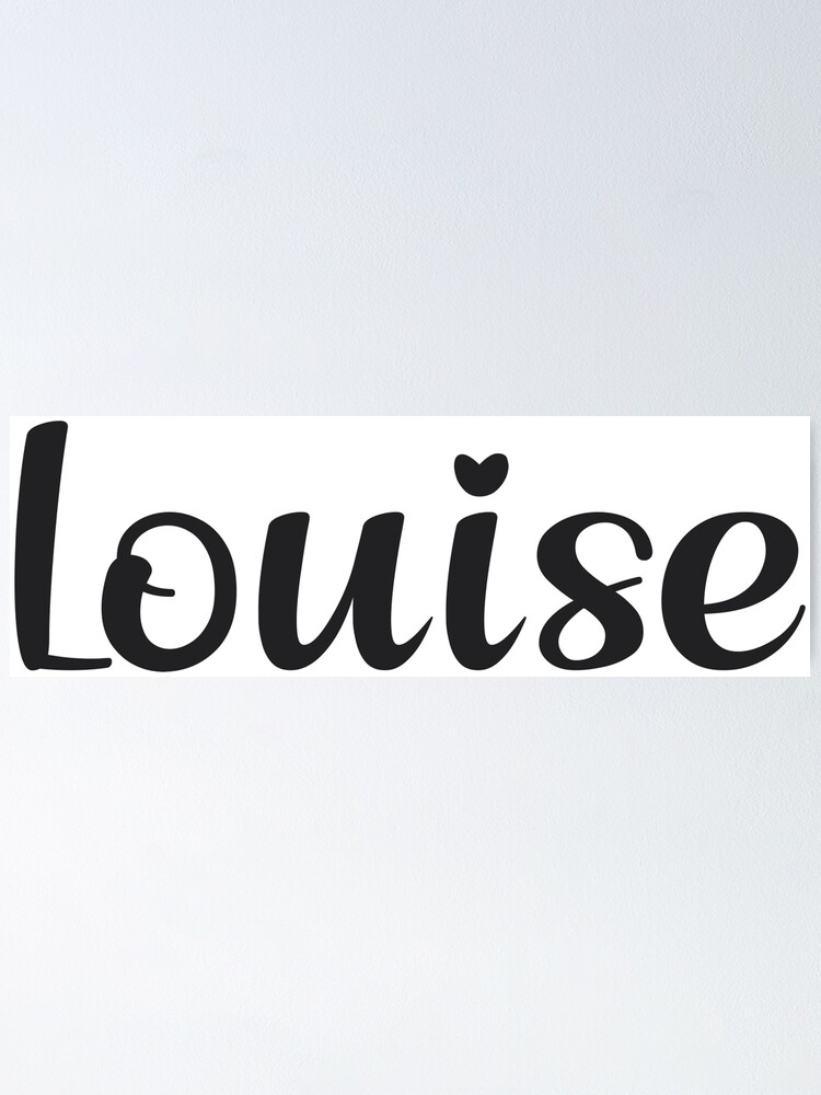 Louise Name Pin for Sale by 99Posters