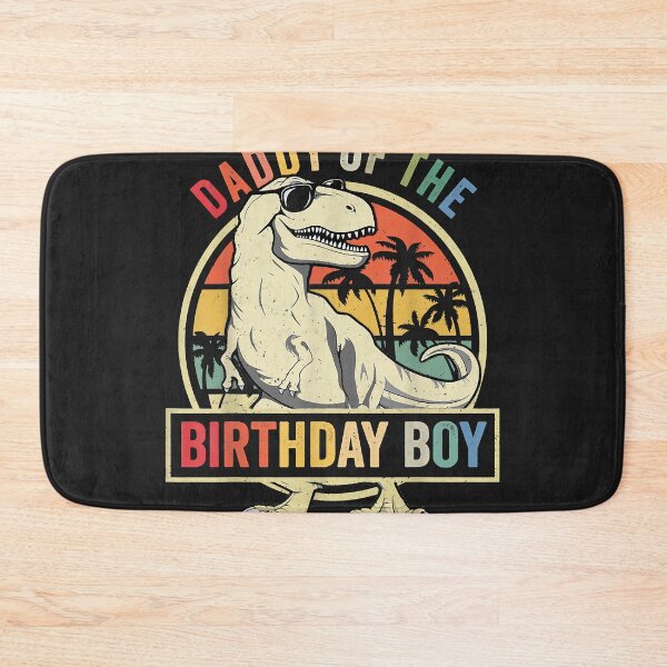 Item preview, Mens daddy dinosaur of the birthday boy dad matching family art designed and sold by GuntherTinoco1.
