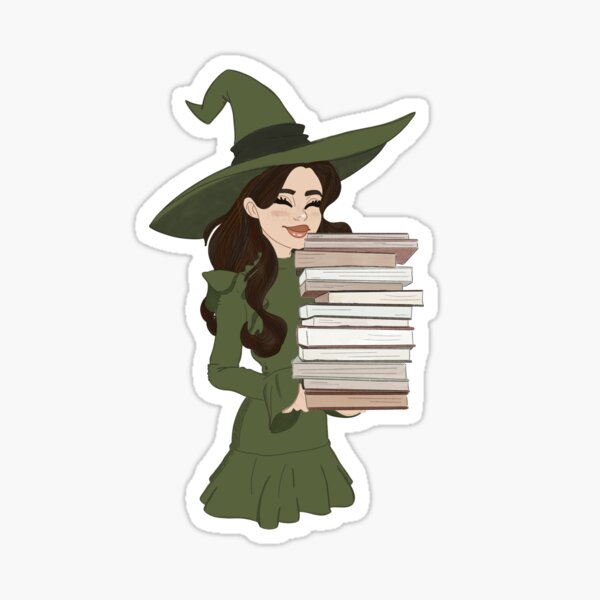 Item preview, Green Spooky Bookworm designed and sold by arterburnandco.