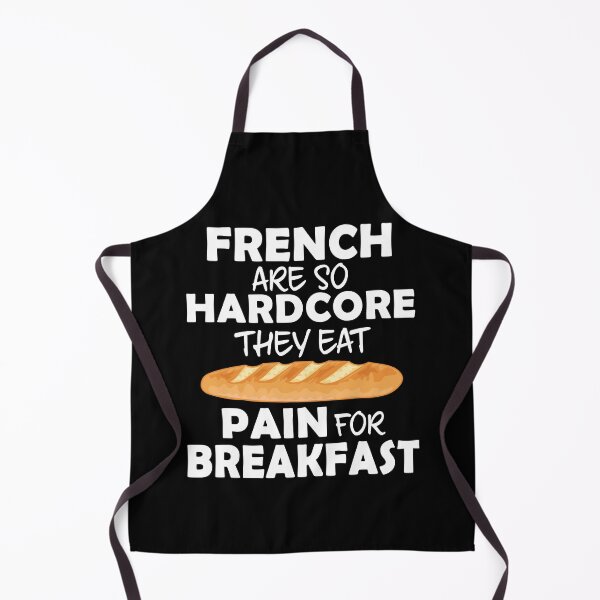 Item preview, French Eat Pain For Breakfast - Funny French Bread designed and sold by TheInkElephant.
