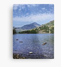 Lake HDR Metal Print