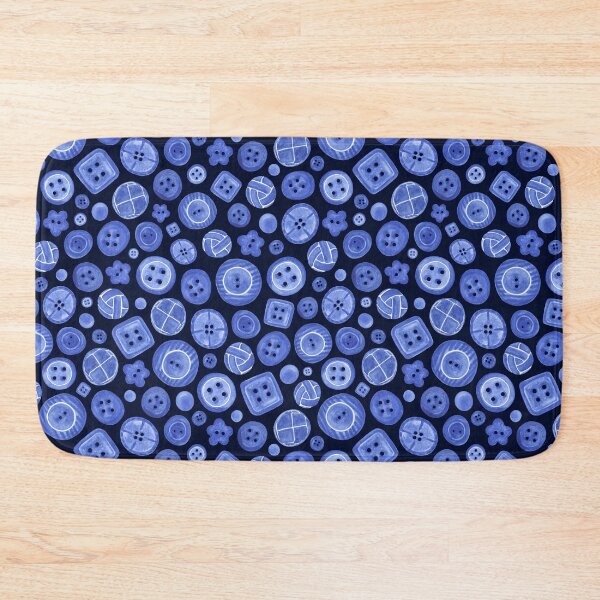 Item preview, Painted Buttons // Dark Blue designed and sold by The Wellington Boot.