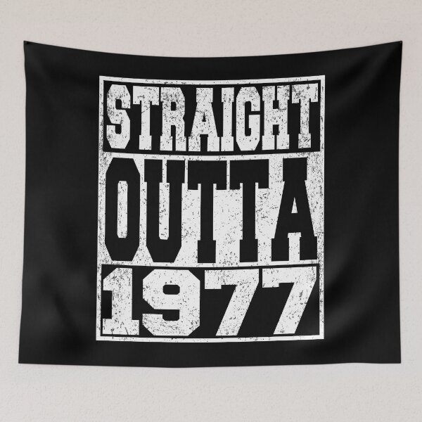 Item preview, Straight Outta 1977 Birthday Anniversary designed and sold by ARTZ84.