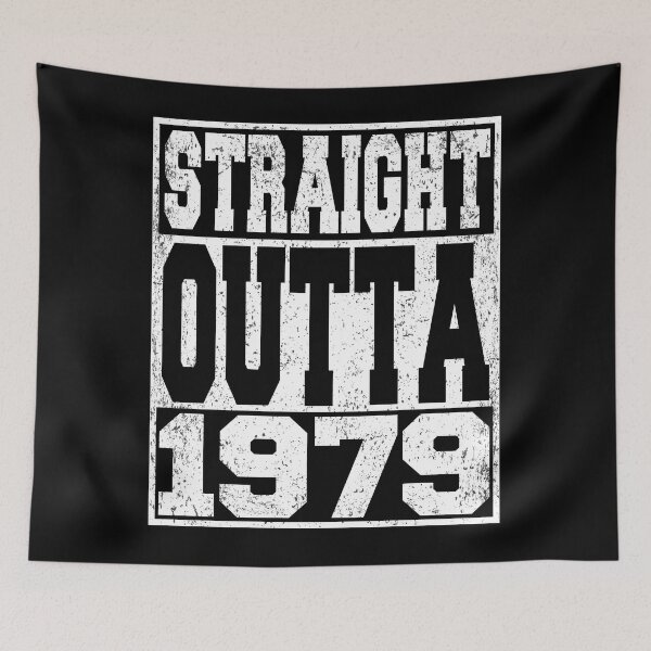 Item preview, Straight Outta 1979 Birthday Anniversary designed and sold by ARTZ84.