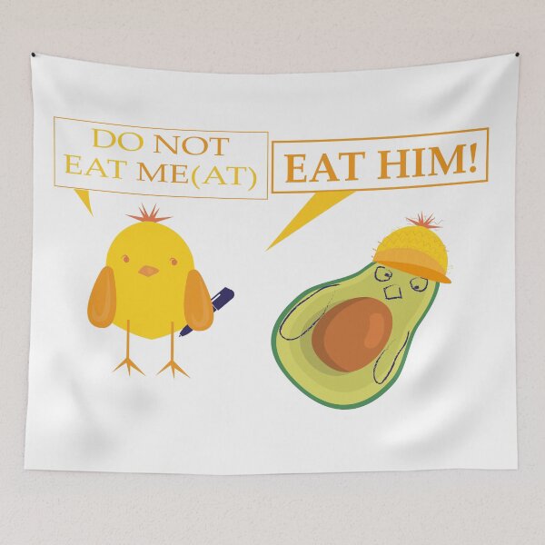 Item preview, Do not eat me, eat him! designed and sold by melissamaduka.
