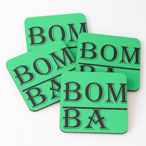 Item preview,  THE WORD BOMB WITH ADGERIAL-STYLE LETTERS designed and sold by solgel47.