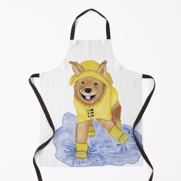 Item preview, Golden Puddle Pouncer designed and sold by PawsInTheGarden.