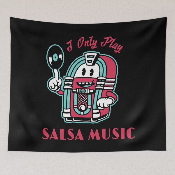 Item preview, I Only Play Salsa Music - Salsa Dancing designed and sold by Dubbra.