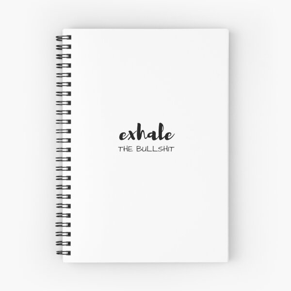 Item preview, EXHALE THE BULLSHIT designed and sold by Inspirationmotivation.