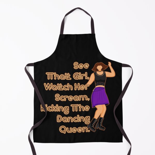 Item preview, Kicking The Dancing Queen Funny Lyrics designed and sold by PunnyLyrics.