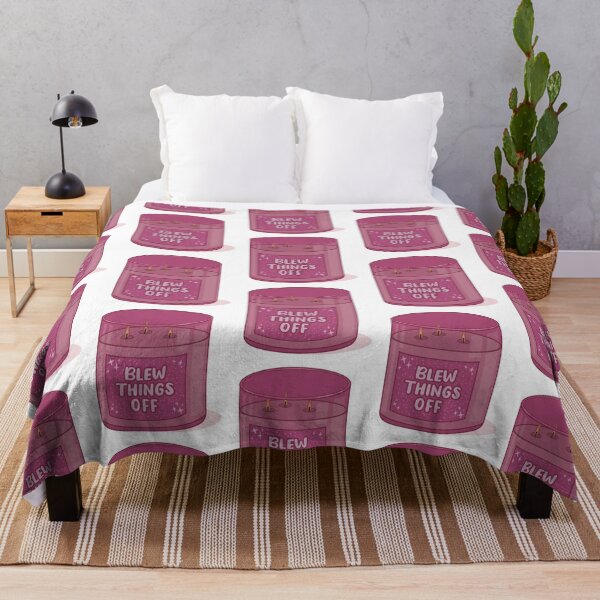 Item preview, Blew Things Off Candle Pink Design designed and sold by Dazzline Designs.