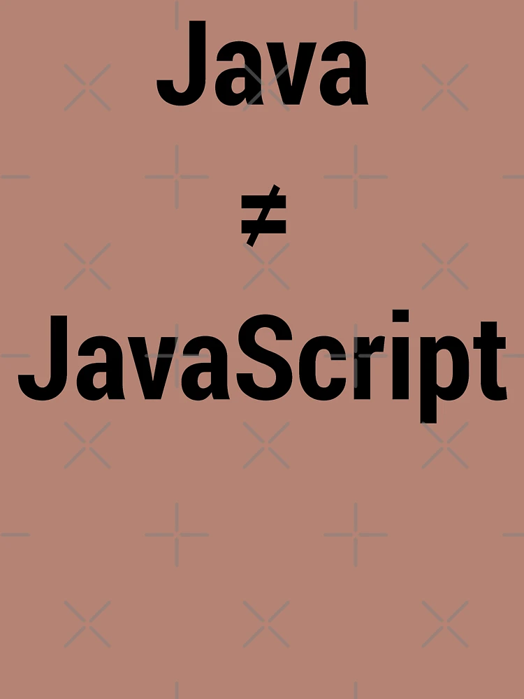 Thumbnail 4 of 4, Boxy T-Shirt, Java is not JavaScript Annoyed Programmer/Developer Black Text designed and sold by geeksta.