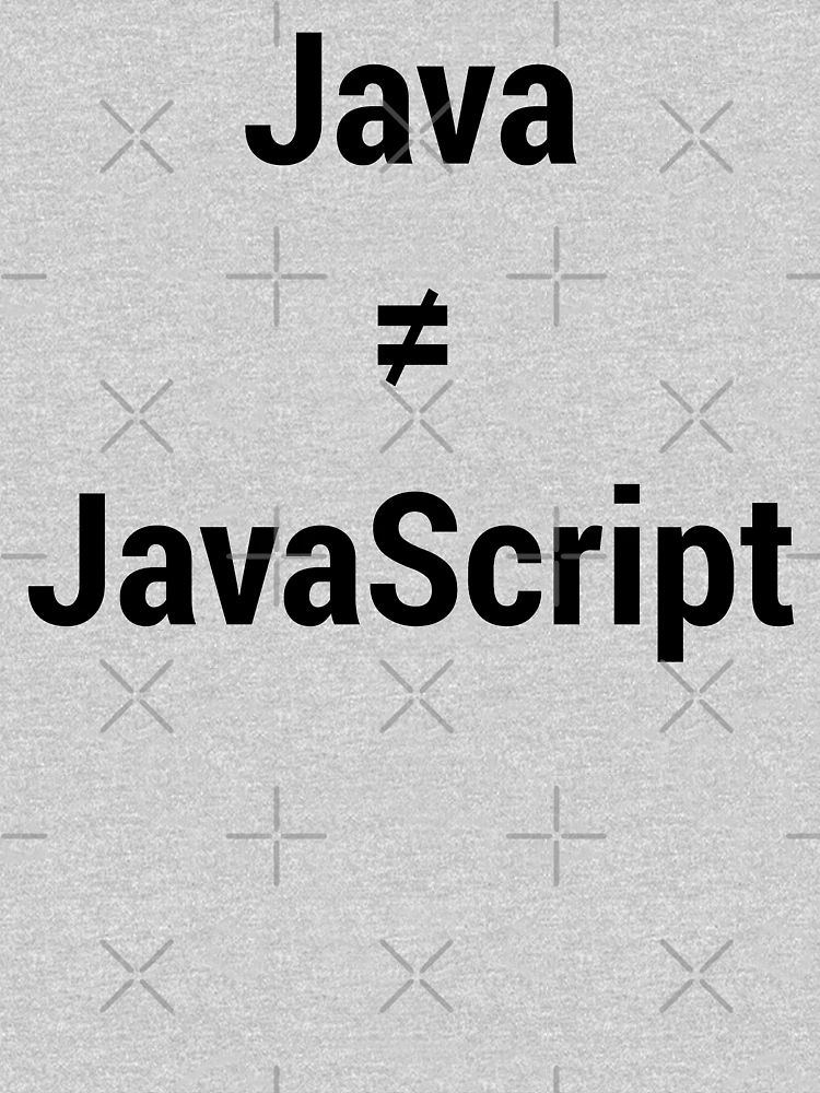Thumbnail 4 of 4, V-Neck T-Shirt, Java is not JavaScript Annoyed Programmer/Developer Black Text designed and sold by geeksta.