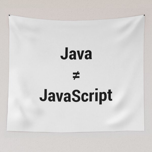 Aperçu de l'œuvre Java n'est pas JavaScript Annoyed Programmeur / Développeur Black Text créée et vendue par geeksta.