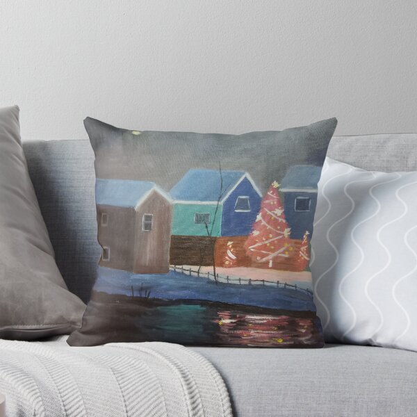 Item preview, Comfort under the cold Christmas moon designed and sold by LinaPark-Art.