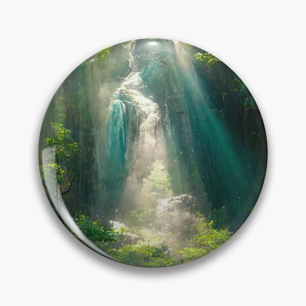 Item preview, Forest waterfall designed and sold by TnT-Merch.