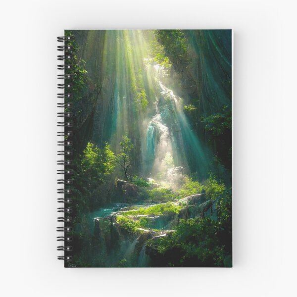Item preview, Forest waterfall designed and sold by TnT-Merch.