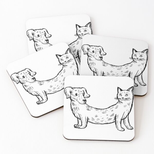 Item preview, Cat dog fake animal  designed and sold by IronicEmpire.