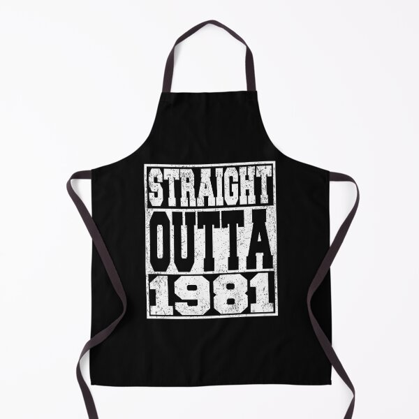 Item preview, Straight Outta 1981 Birthday Anniversary designed and sold by ARTZ84.
