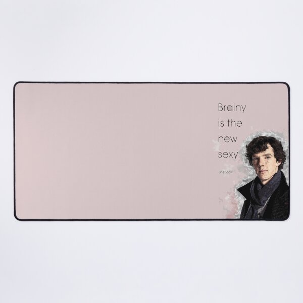Item preview, Sherlock - Brainy is the new sexy designed and sold by FanitsaArt.