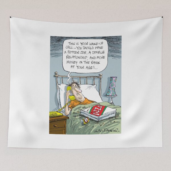 Item preview, Wake up call designed and sold by IanBakerToons.