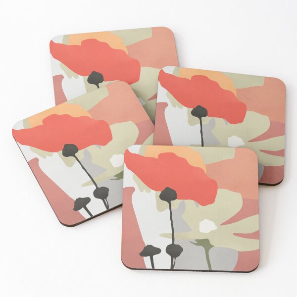 Item preview, Botanical Art VIII Poppy field  designed and sold by TheaDesign.