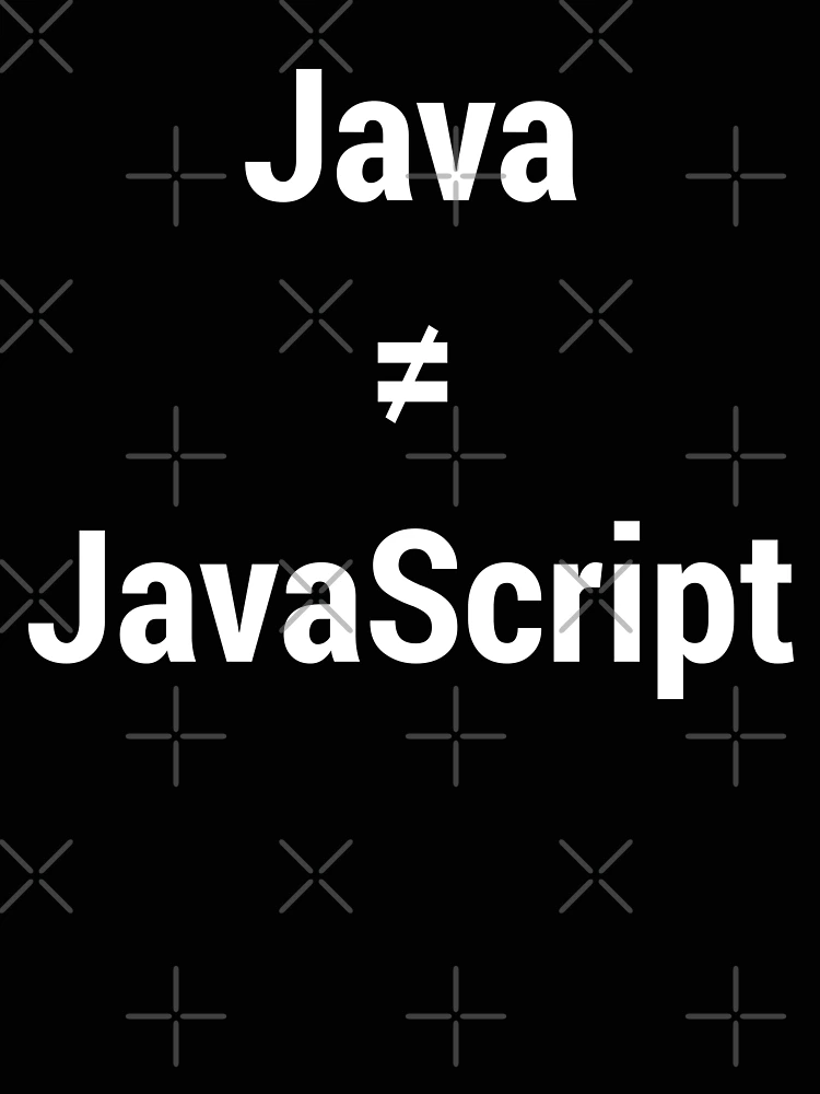 Thumbnail 4 of 4, Relaxed T-Shirt, Java is not JavaScript Annoyed Programmer/Developer White Text designed and sold by geeksta.