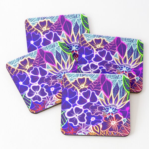 Item preview, Neon Flowers 3 designed and sold by SassyDog11.