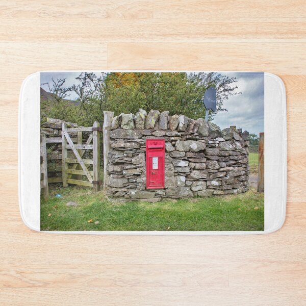 Item preview, Victorian Postbox in Dry Stone Wall with Gate designed and sold by neandercol.