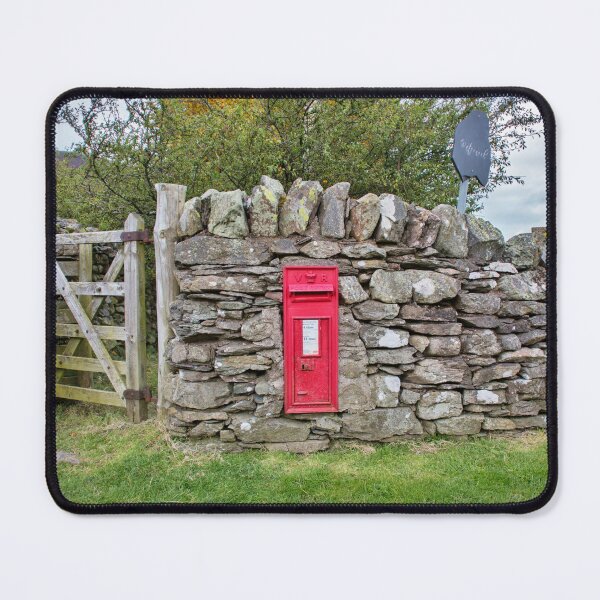 Item preview, Victorian Postbox in Dry Stone Wall with Gate designed and sold by neandercol.
