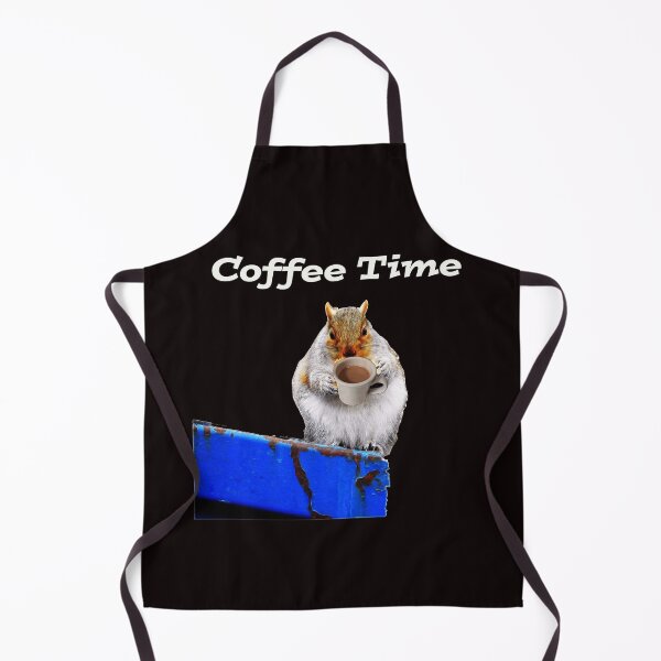 Item preview, Cute Squirrel Drinking Coffee designed and sold by KathyGail.