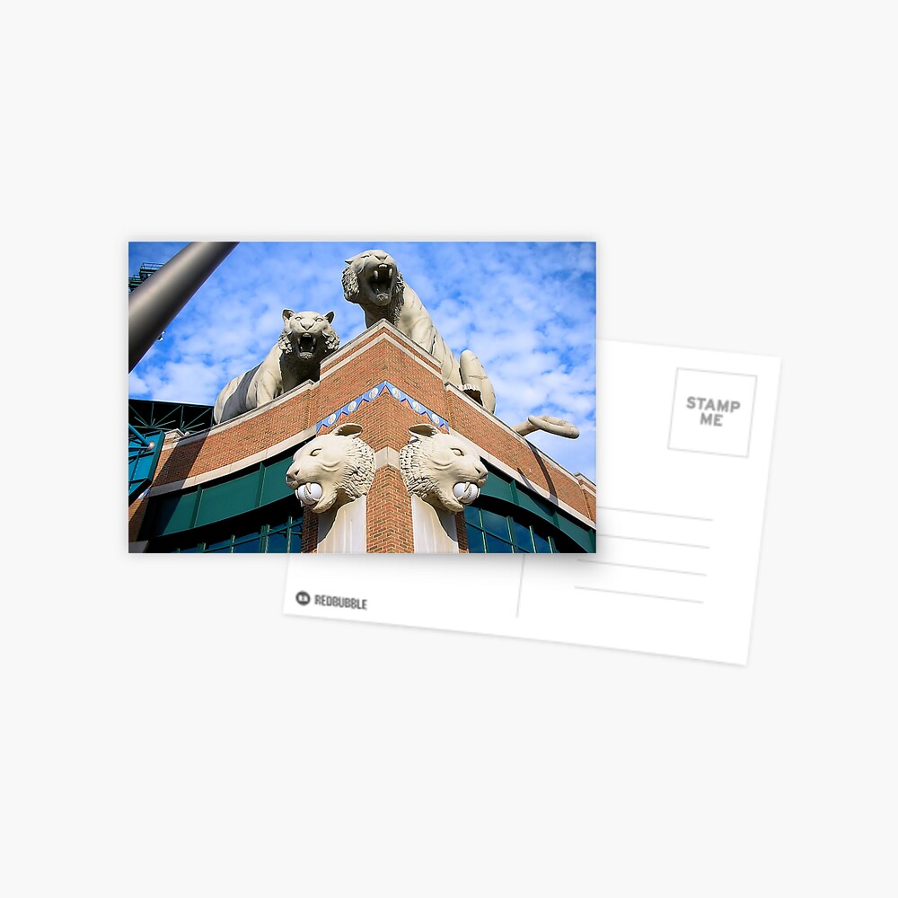 Comerica Park--Home Of The Detroit Tigers Postcard For Sale By Jkstanford  | Redbubble