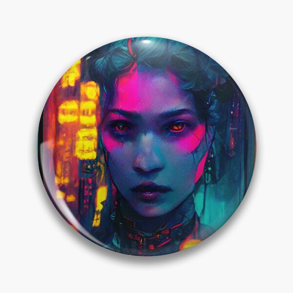 Artikelvorschau, Cyberpunk meets Rococo Lady entworfen und verkauft von COYN.