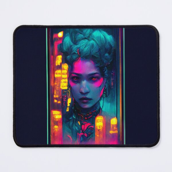 Artikelvorschau, Cyberpunk meets Rococo Lady entworfen und verkauft von COYN.