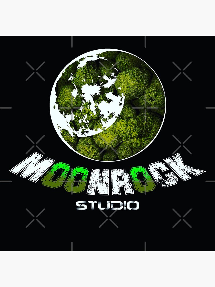 "MoonRockOfficial.Logo" Sticker for Sale by akinedv Redbubble