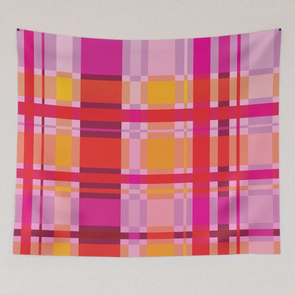 Item preview, Famous Painting Plaid - Red Canna - Georgia O'Keefe designed and sold by theblueofmyeye.