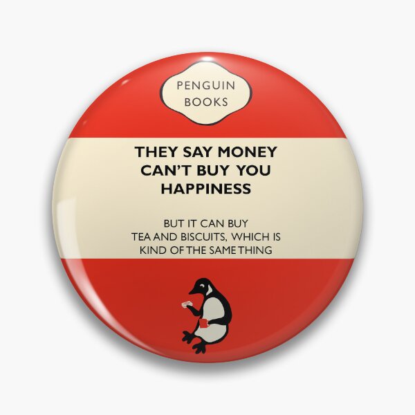 Item preview, Tea and Biscuits Parody Penguin Book Cover designed and sold by The Parody Penguin Project.