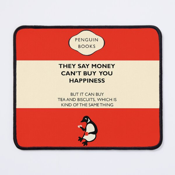Item preview, Tea and Biscuits Parody Penguin Book Cover designed and sold by The Parody Penguin Project.