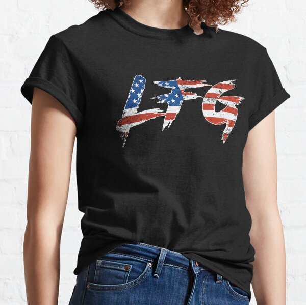 savariya Vintage US Soccer Team American Flag Women's T-Shirt