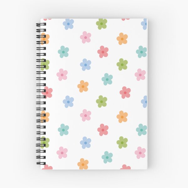 Item preview, Cute Pastel Rainbow Flowers designed and sold by Creative Wolf Design.