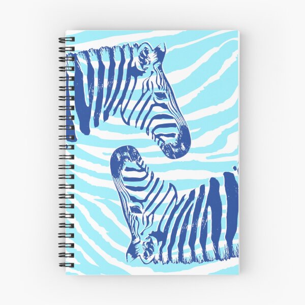 Item preview, zebra heads - blue designed and sold by Julia Santos.