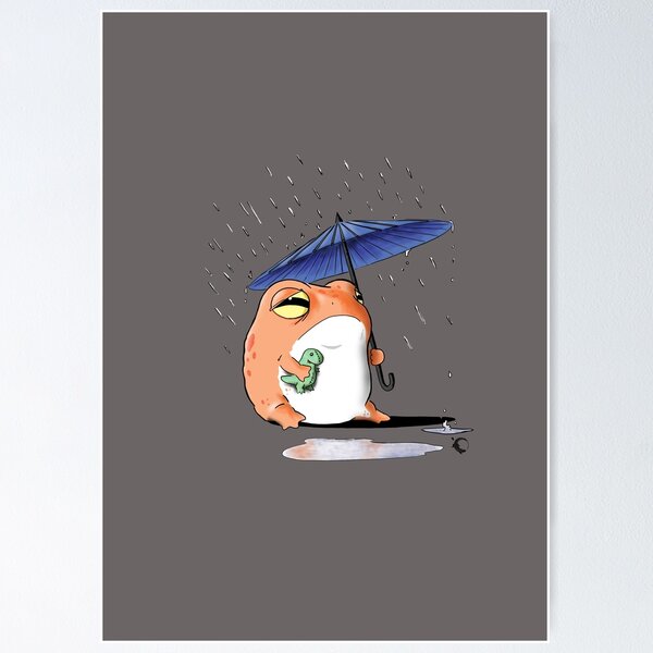 Item preview, Rain Frog Melancholy designed and sold by Moo-SB.