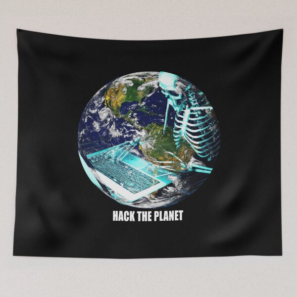Item preview, Hack the planet. designed and sold by AllLeftSides42.
