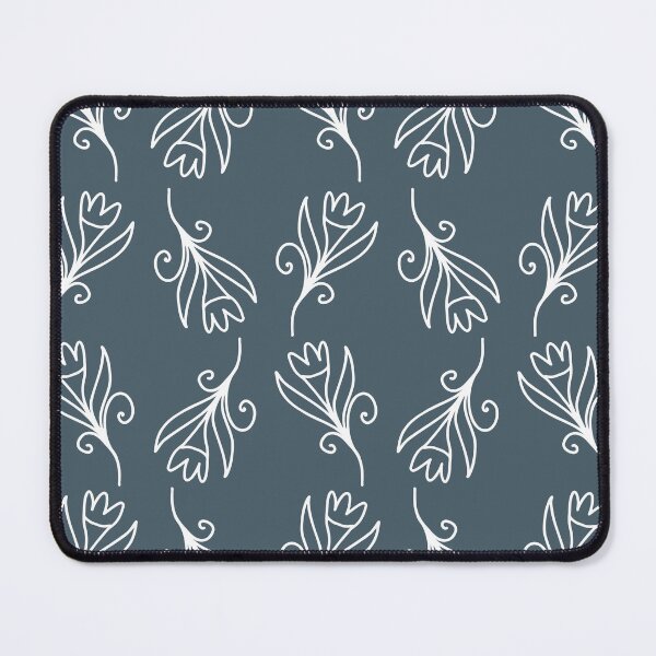 Item preview, Navy Flower Pattern 1 designed and sold by TheEmilySuzanne.
