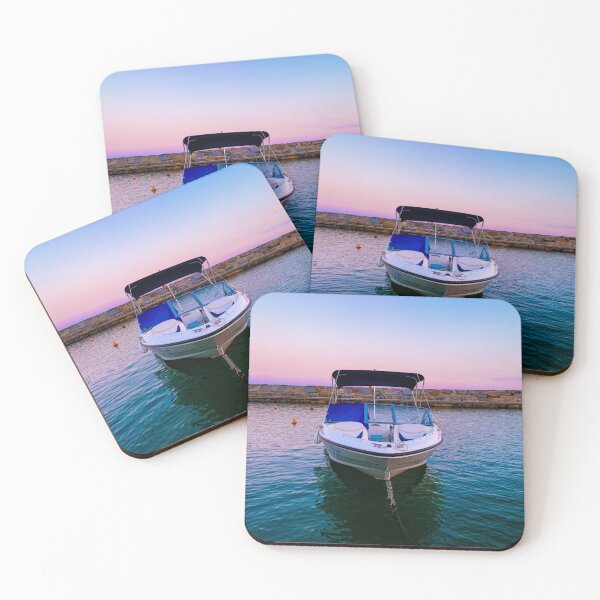 Item preview, Boat Sunset Summer Sea Sail designed and sold by eleonoraingrid.