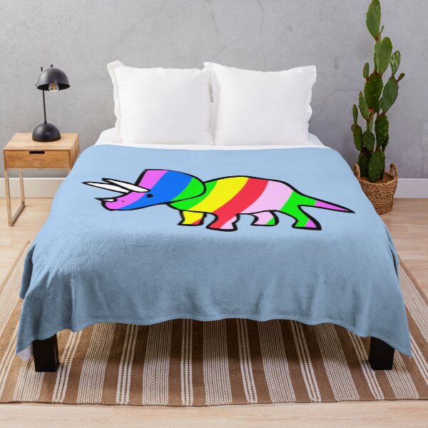 Item preview, Rainbow Triceratops designed and sold by jezkemp.